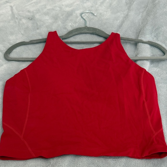 Lululemon Align High Neck Dark Red Tank Top - Picture 3 of 4